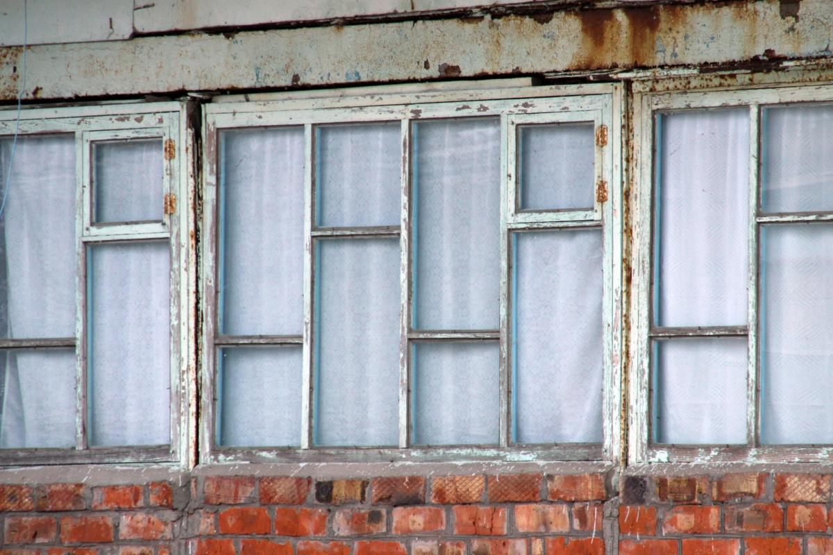 Советские деревянные окна