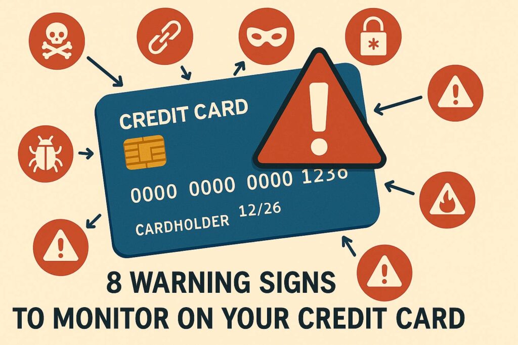 8 Warning Signs to Monitor on Your Credit Card