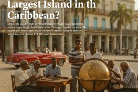 Cuba at 109,884 km² is the Largest Island Country in the Caribbean and ...