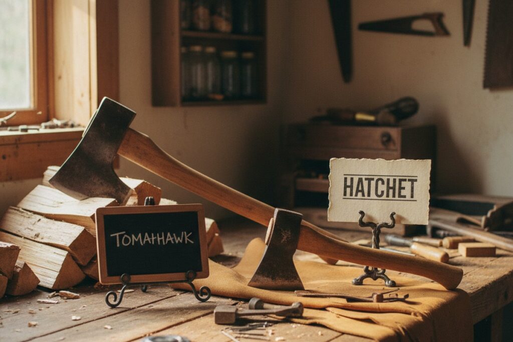 Difference Between a Tomahawk and a Hatchet