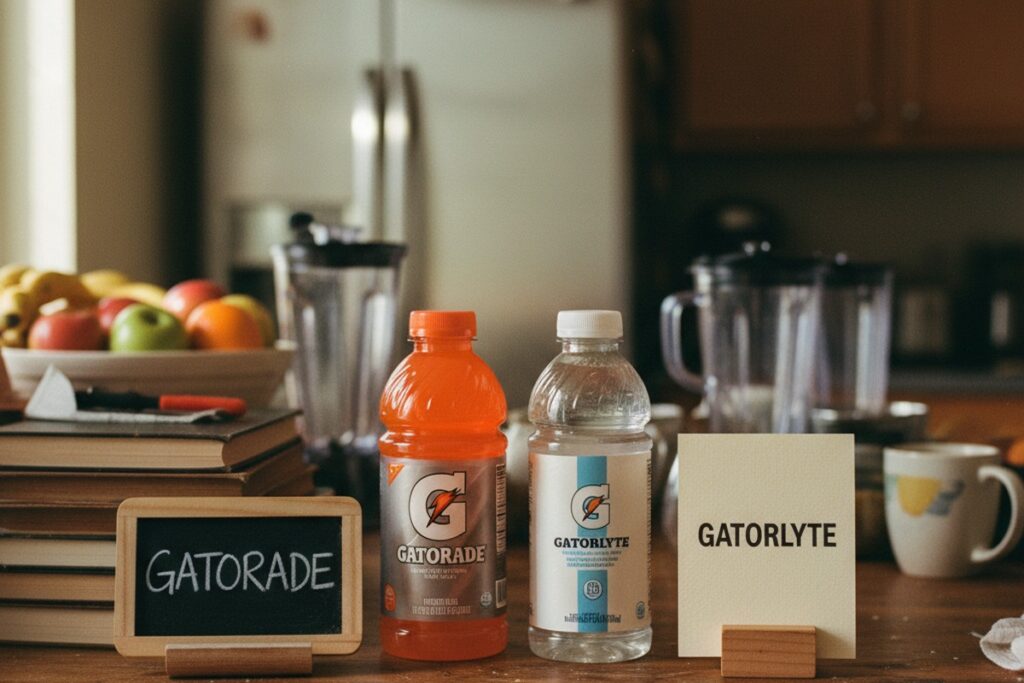 Gatorade Vs Gatorlyte: Electrolyte Content, Sugar level, Target Consumer Difference Between Gatorade and Gatorlyte