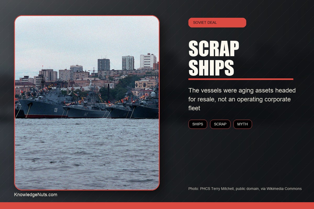 Pepsi Soviet Barter Ships Not Navy