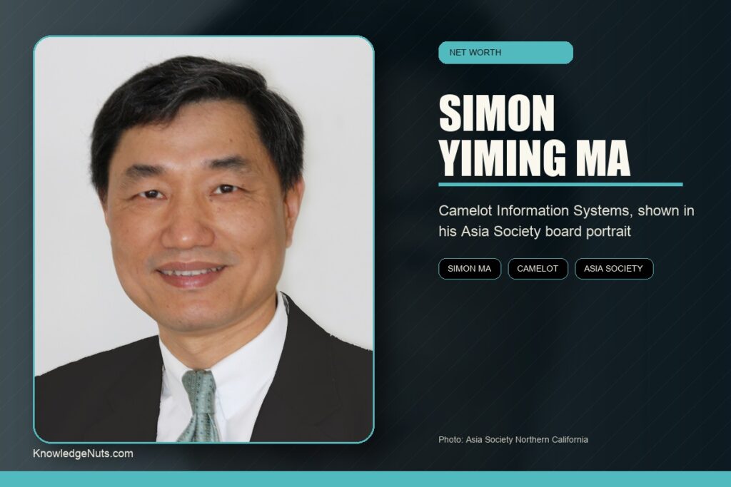 Simon Yiming Ma Net Worth Camelot Fortune Asia Society Portrait