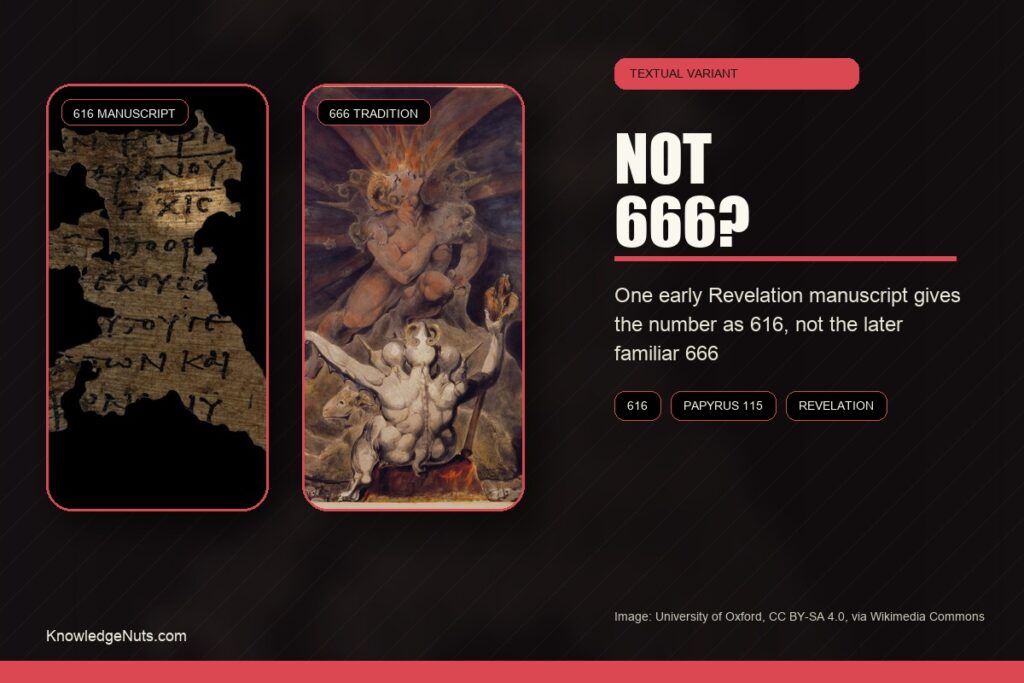 Devils Number 616 Manuscript Variant