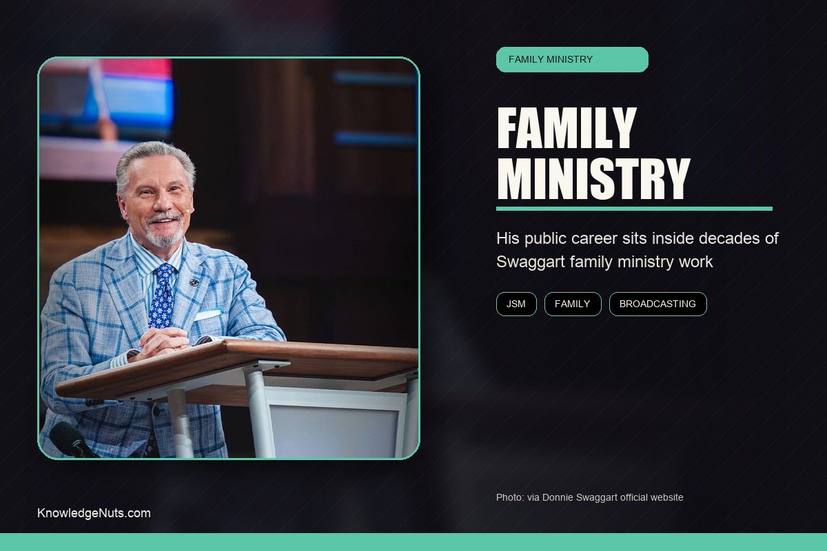 Donnie Swaggart Family Ministry History