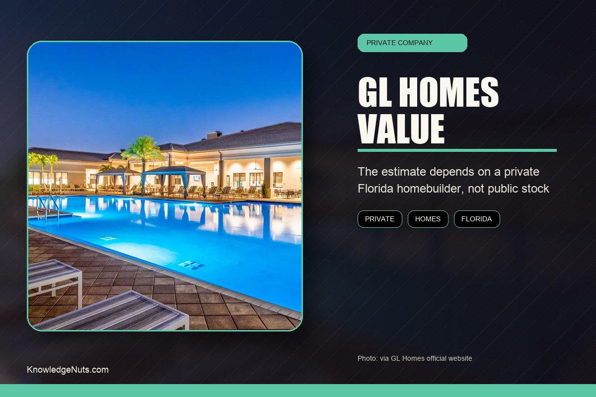 GL Homes Private Homebuilder Worth