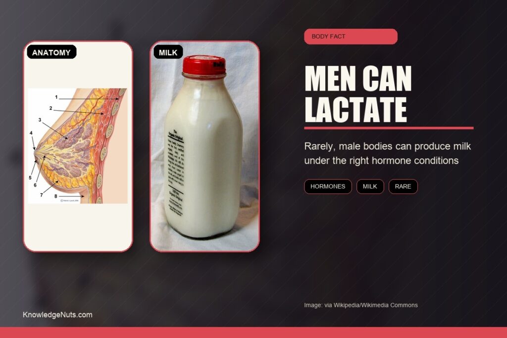 Men Can Produce Milk