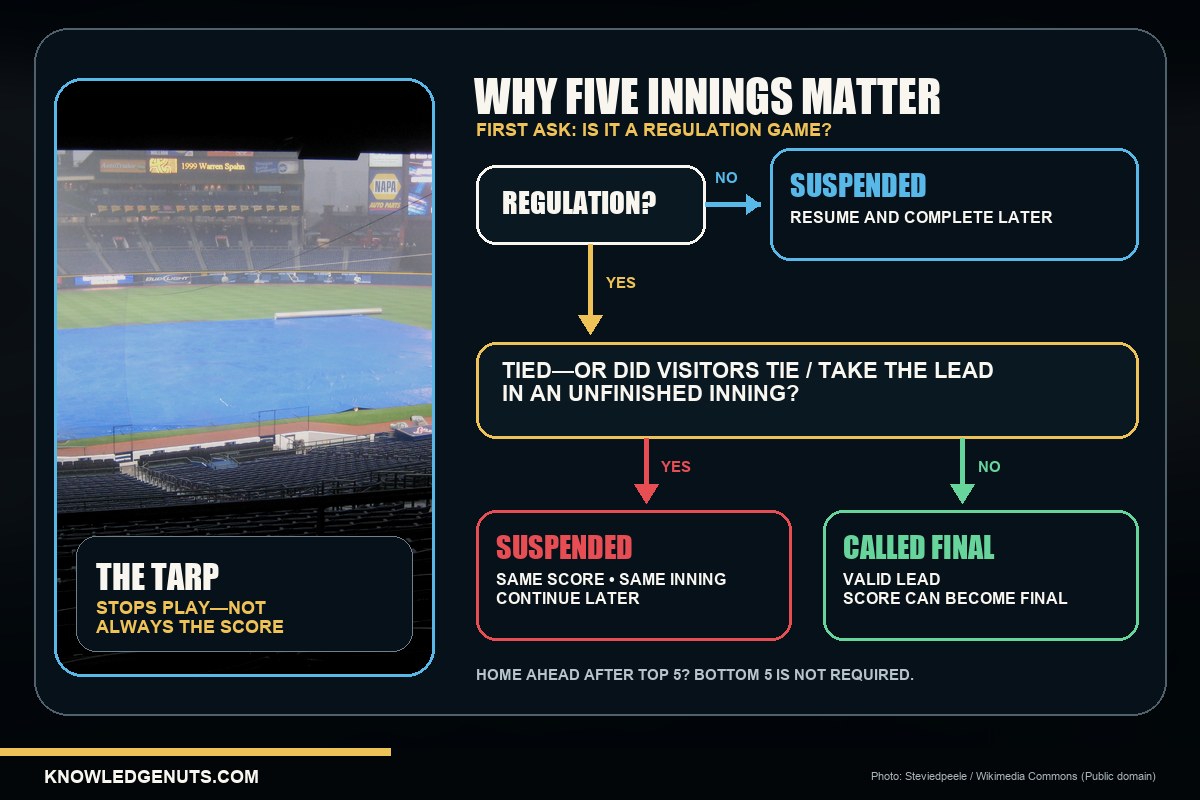 MLB Five-Inning Rain Rule