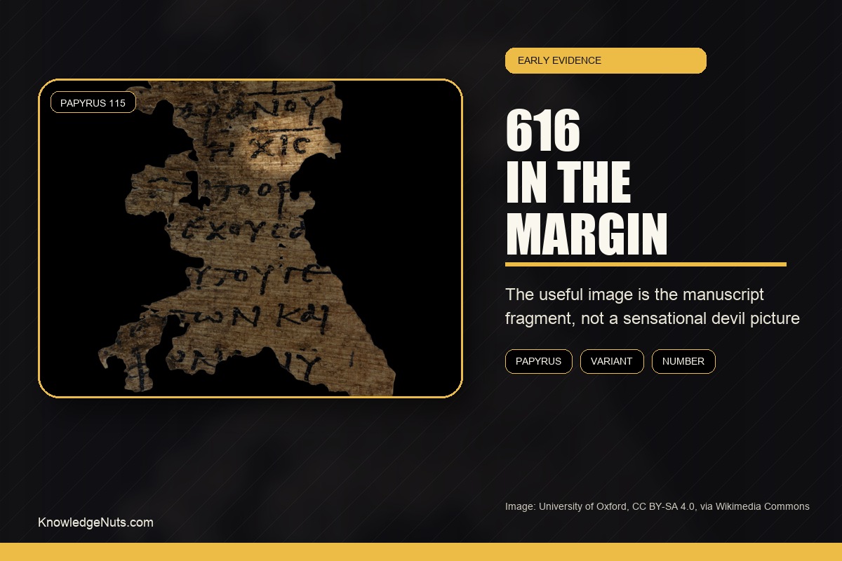 Papyrus 115 616 Number Of The Beast