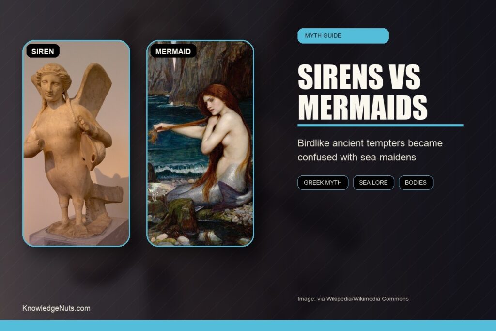 Sirens Vs Mermaids