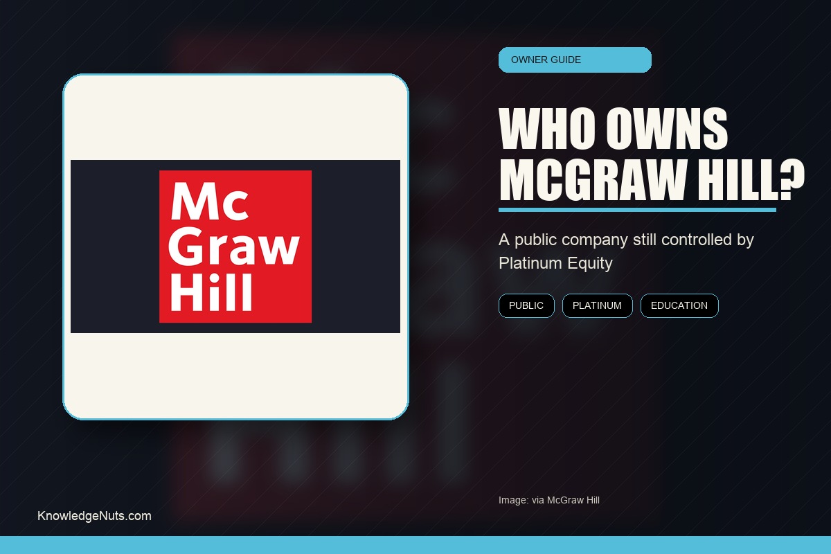 Who Owns McGraw Hill? A Public Company Still Controlled by Platinum Equity - KnowledgeNuts. com