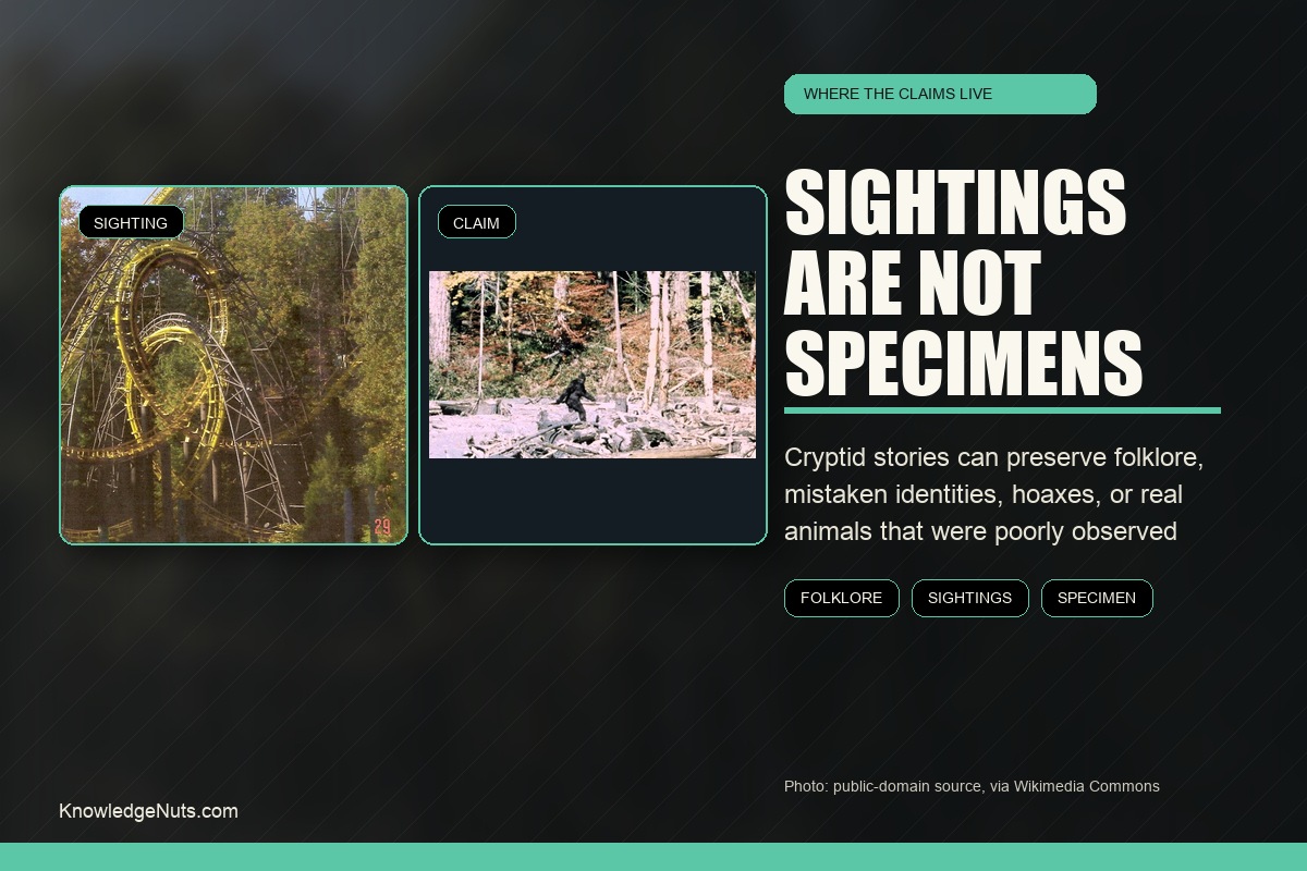 Cryptid Sightings Folklore And Science