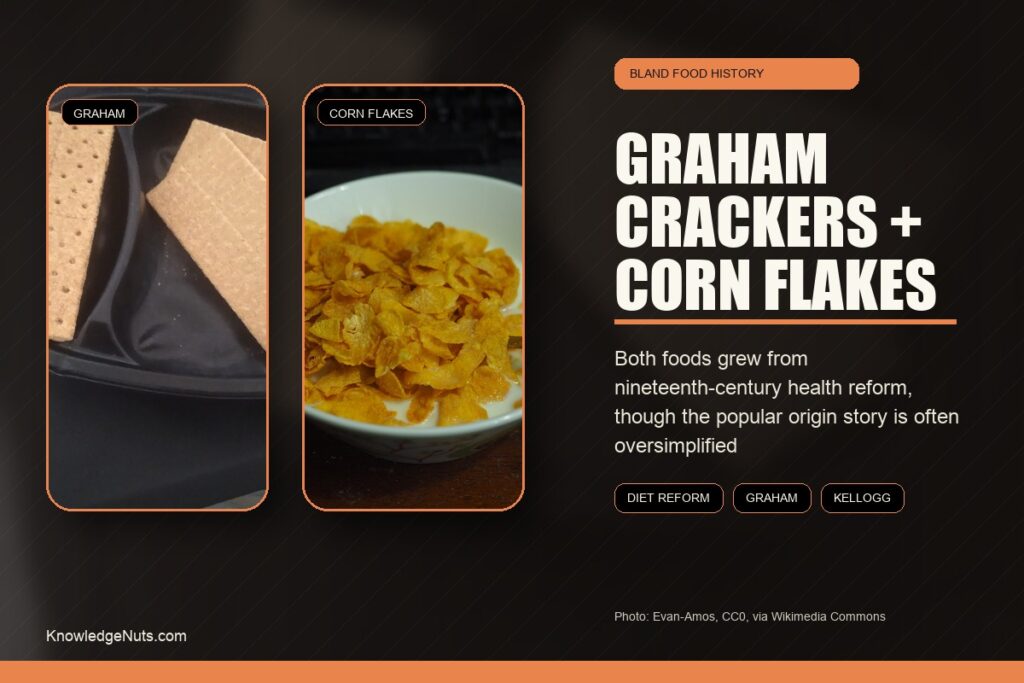 The Creepy Origins Of Graham Crackers And Corn Flakes Graham Crackers Corn Flakes Diet Reform Origins