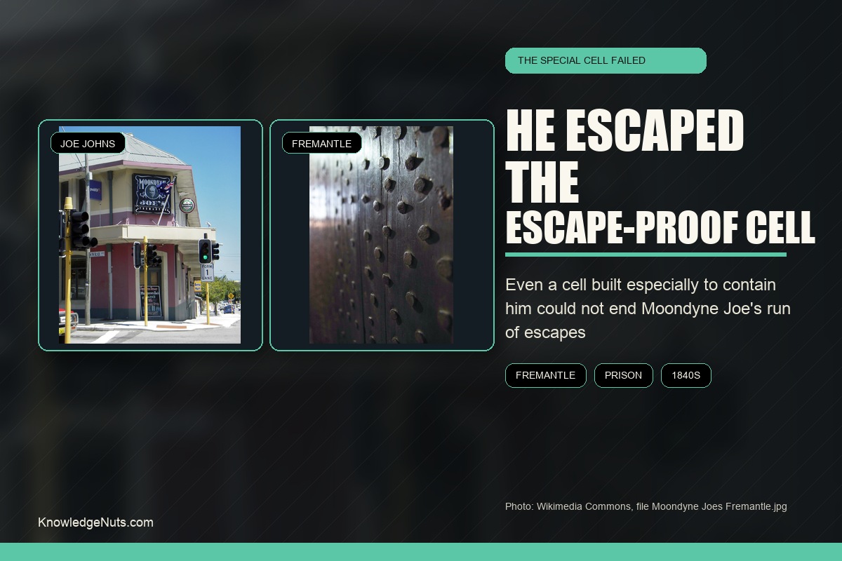 Moondyne Joe Fremantle Prison History