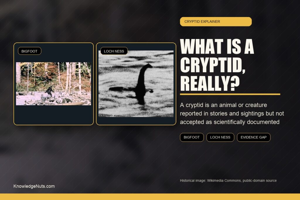 What Is A Cryptid Bigfoot Loch Ness